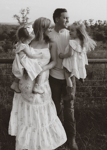 The Leonard family at Saddle Ranch